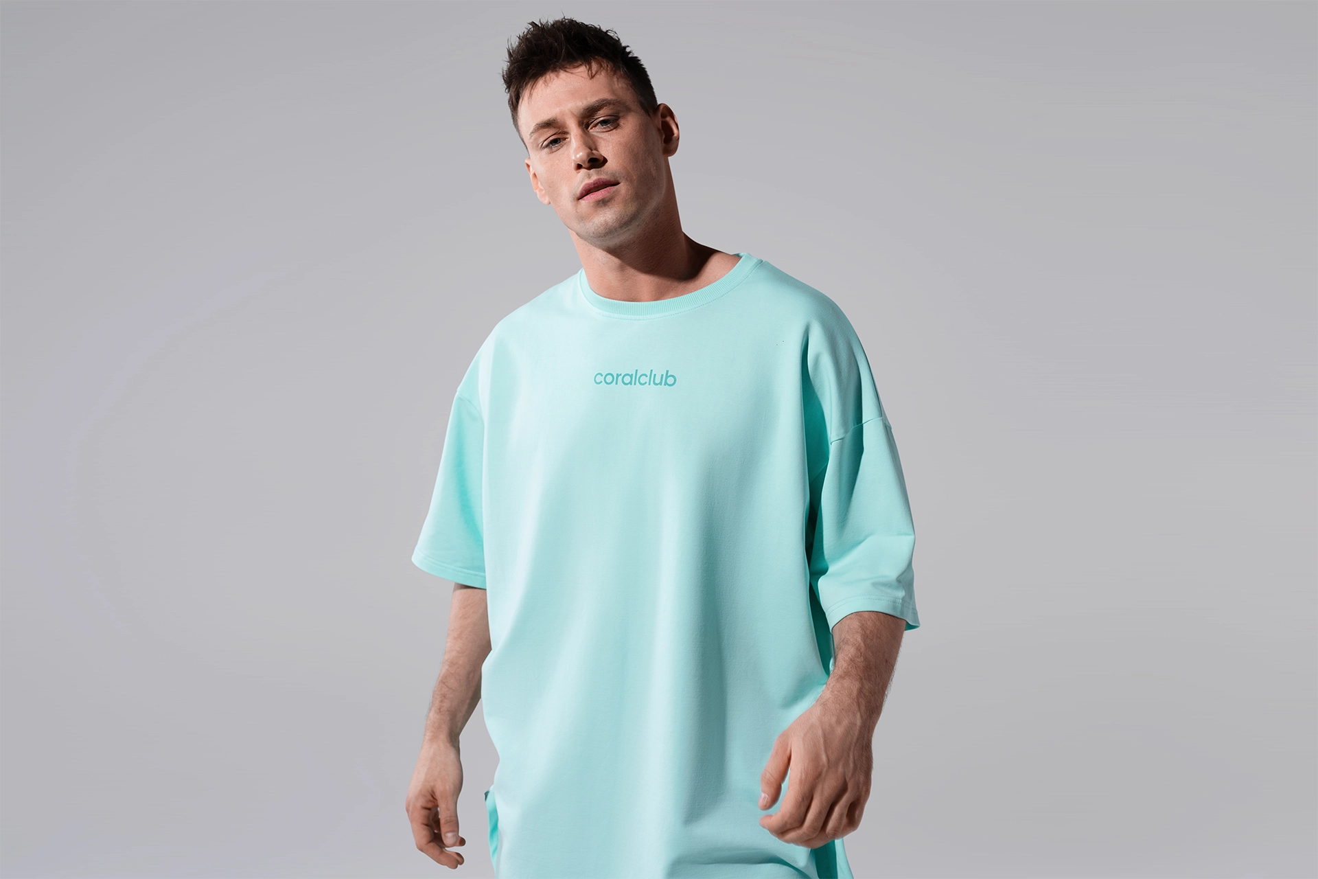 Oversize Tişört, nane