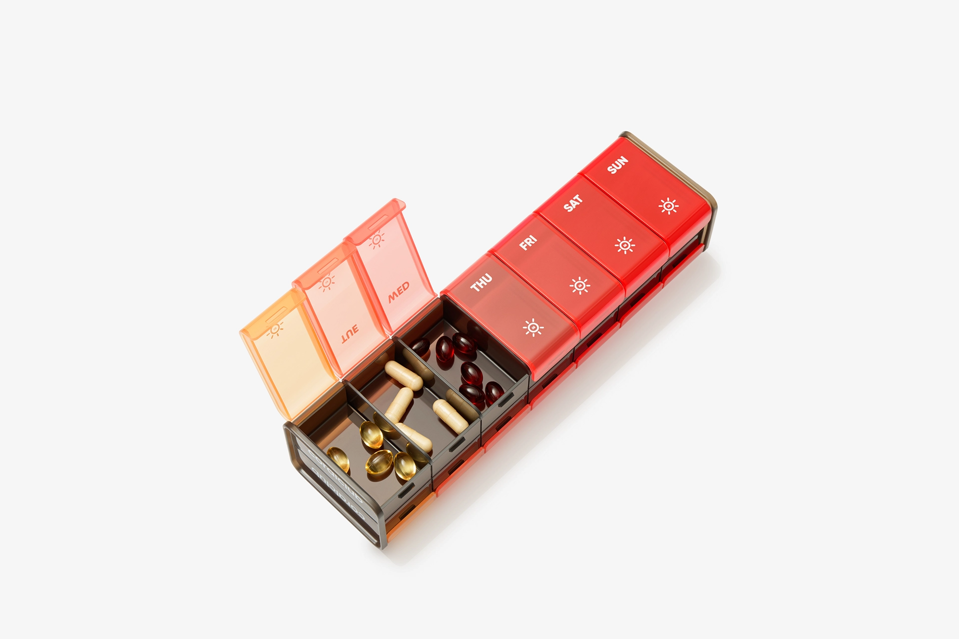 GoBox double-sided kapaklı, kırmızı