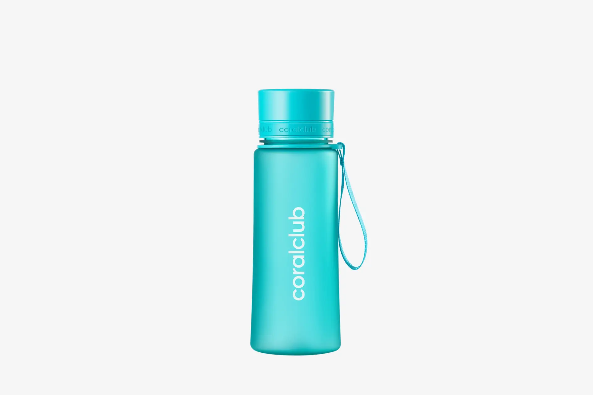 Coralclub plastik şişe, mavi