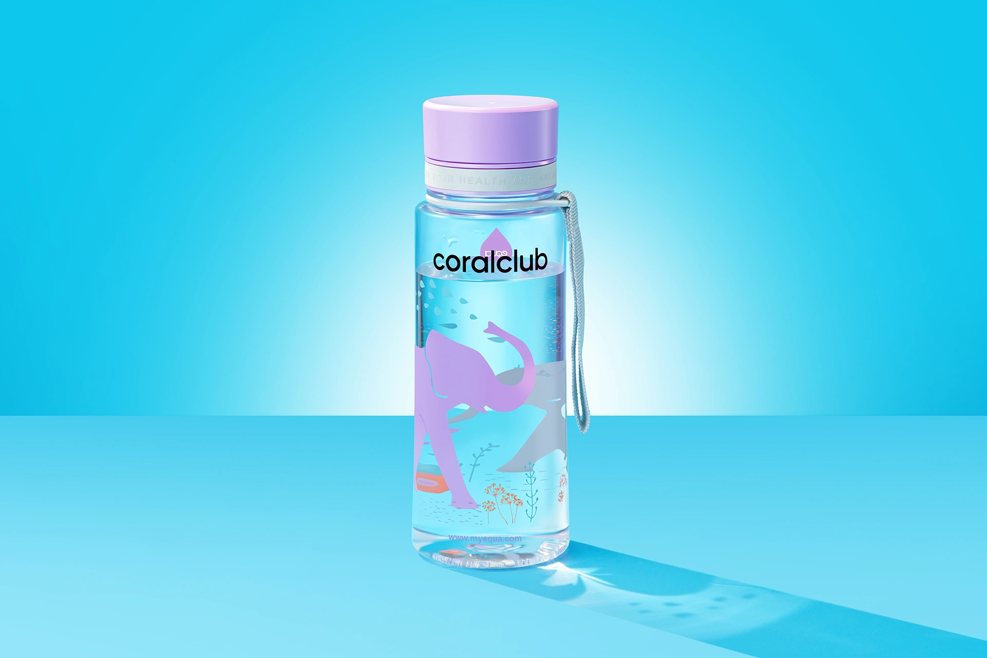 EQUA 600 plastic bottle