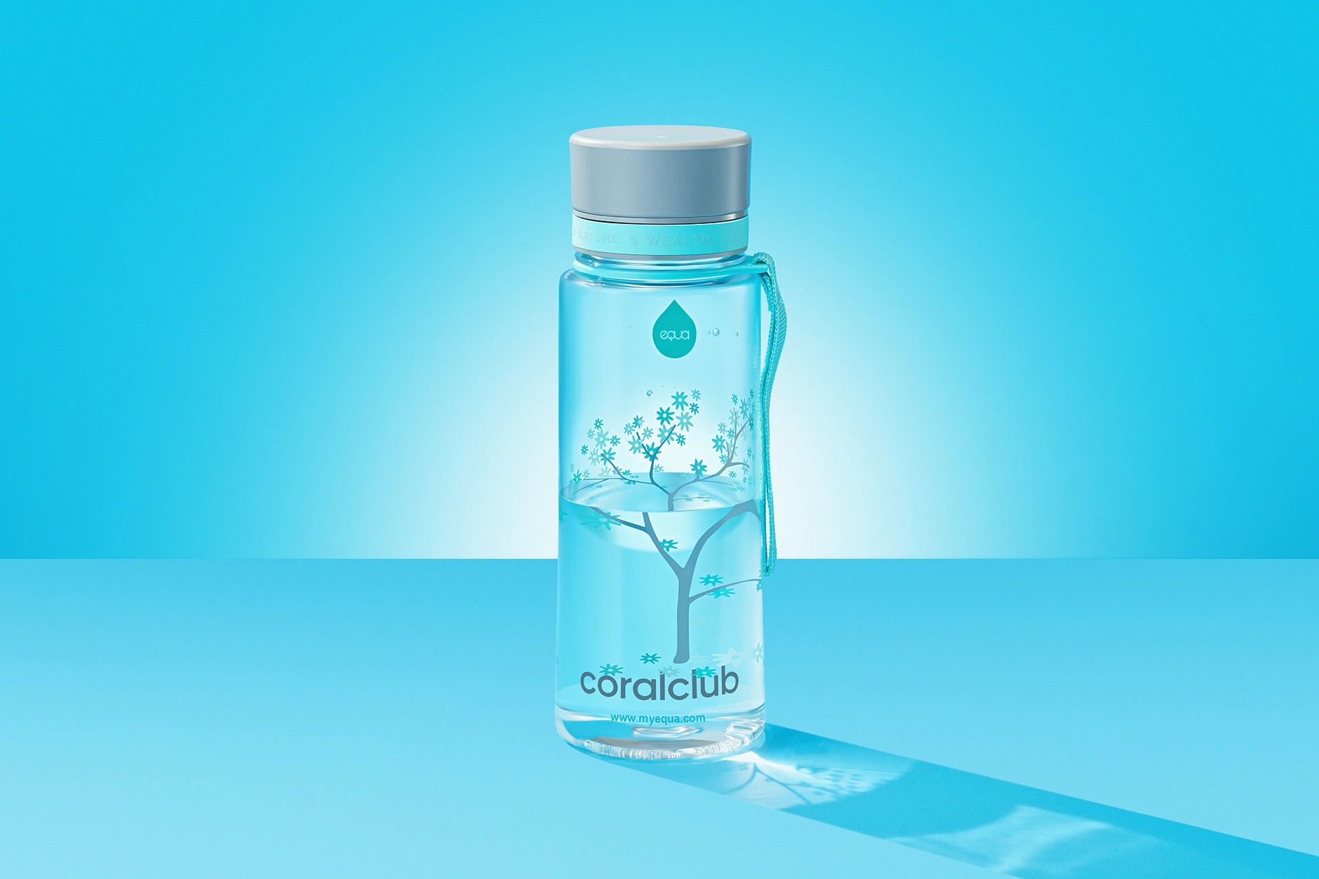 EQUA 600 plastic bottle