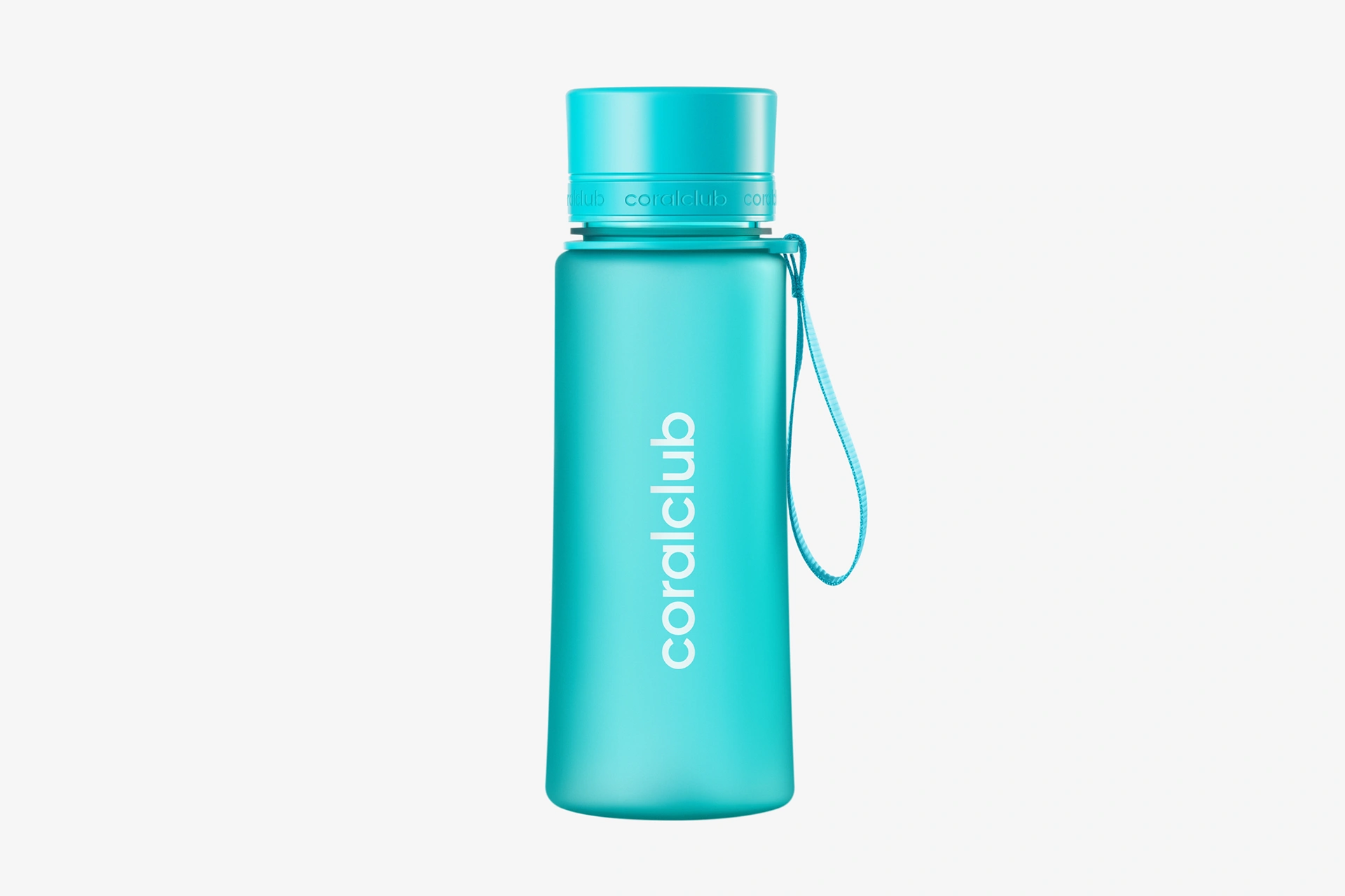 Coralclub plastik şişe, mavi