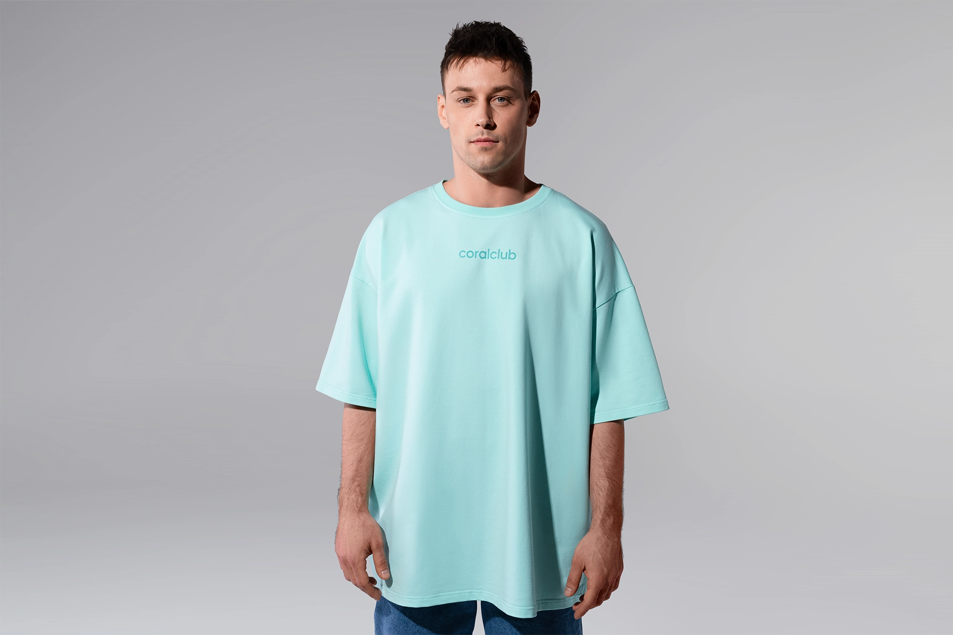 Oversize Tişört, nane